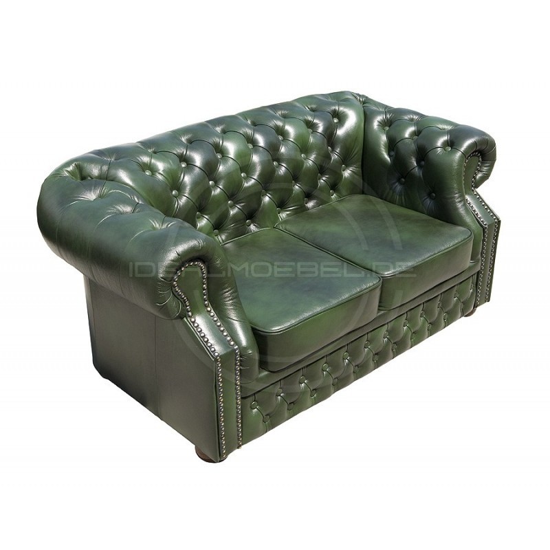 Chesterfield Ledersofa Windsor Classic 2-Sitzer