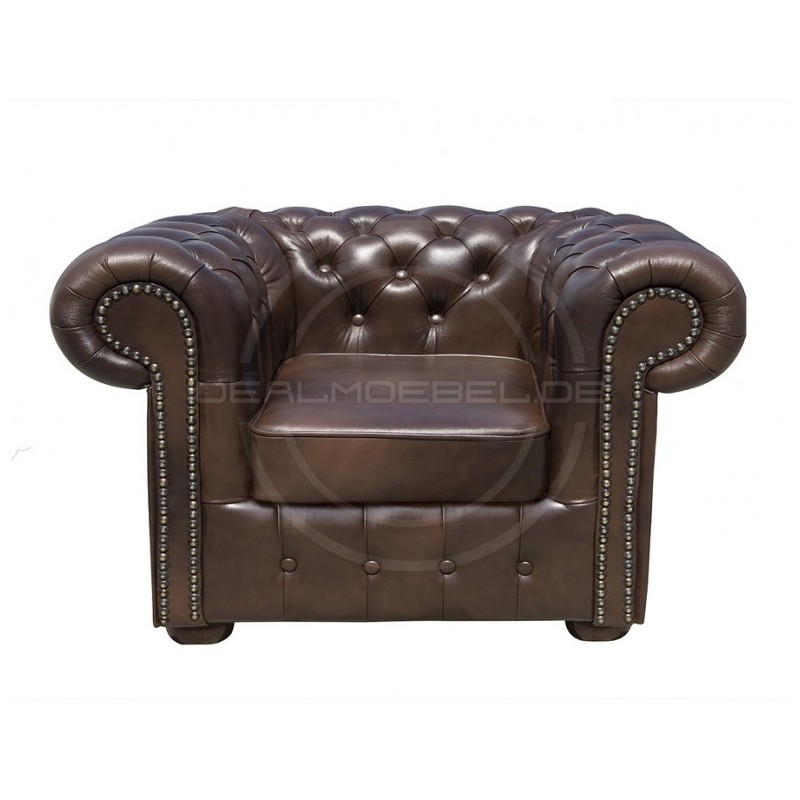Chesterfield Ledersessel Classic
