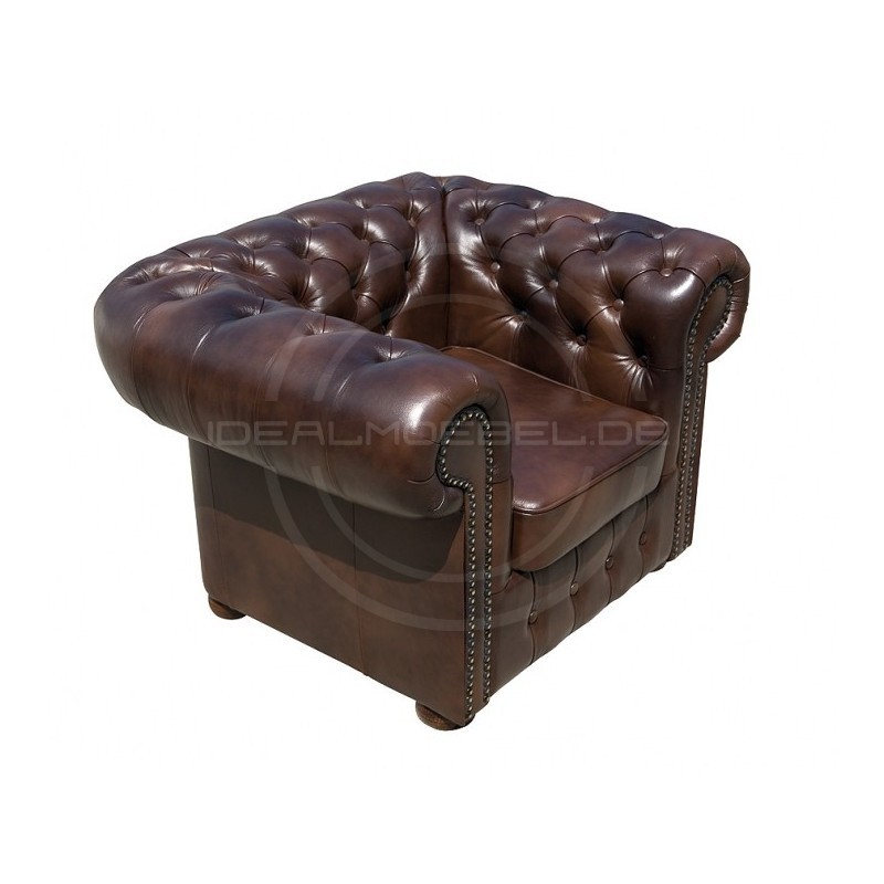 Chesterfield Ledersessel Classic