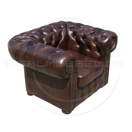 Chesterfield Ledersessel Classic