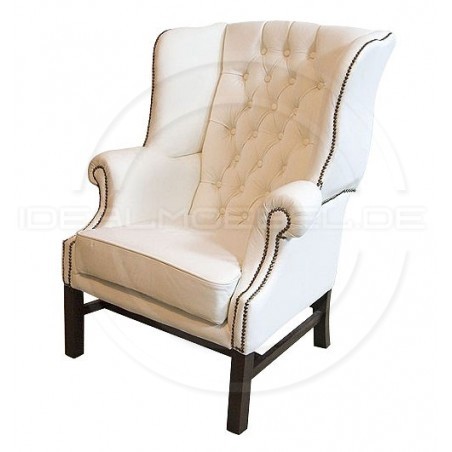 Chesterfield Ohrensessel Leder Lord