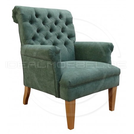 Chesterfield Sessel Artur Samt