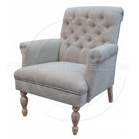 Chesterfield Sessel Artur Samt