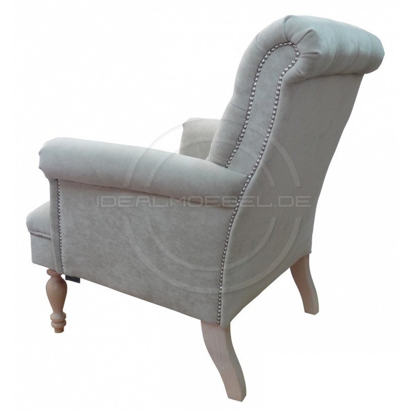 Chesterfield Sessel Artur Samt
