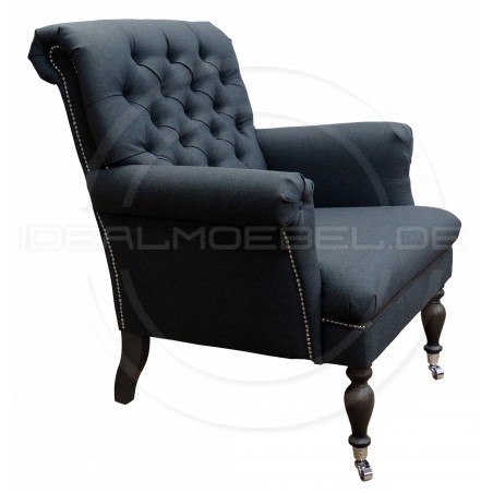 Chesterfield Sessel Artur Samt