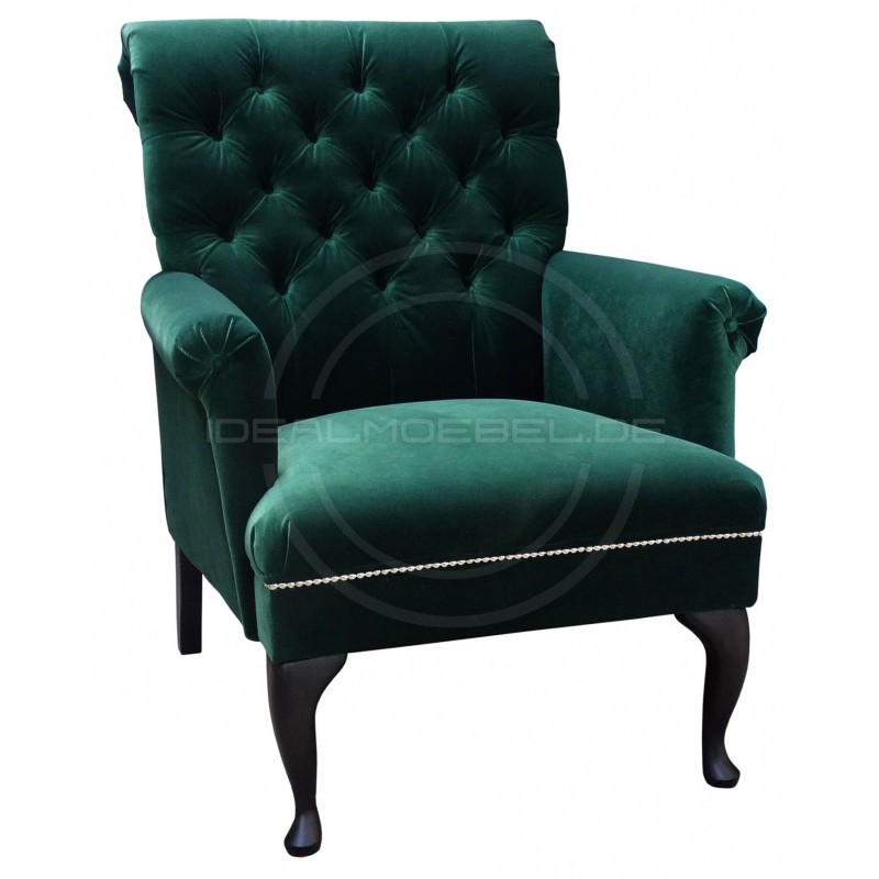 Chesterfield Sessel Artur Samt