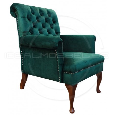 Chesterfield Sessel Artur Samt