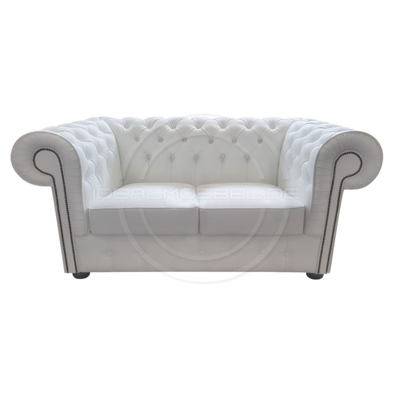 Chesterfield Ledersofa Prestige 2-Sitzer