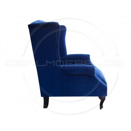 Chesterfield OHRENSESSEL Szerlok Samt