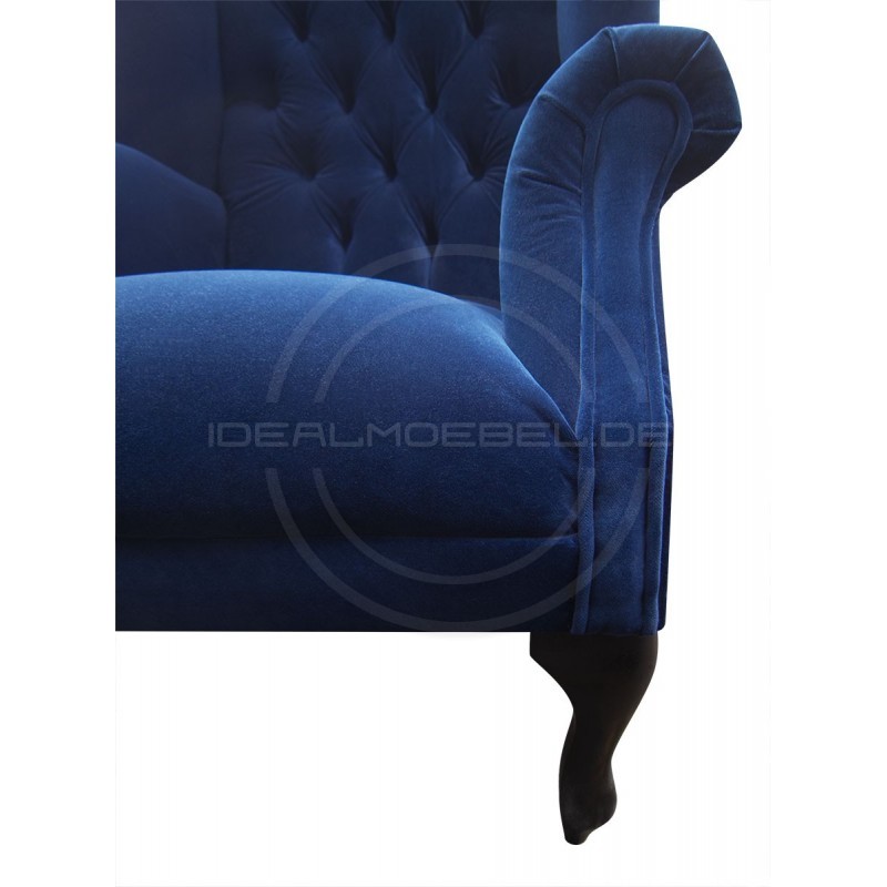 Chesterfield OHRENSESSEL Szerlok Samt