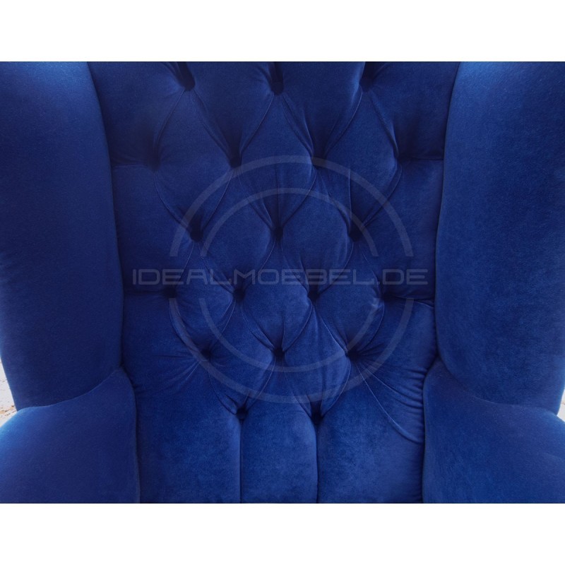 Chesterfield OHRENSESSEL Szerlok Samt