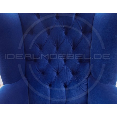 Chesterfield OHRENSESSEL Szerlok Samt