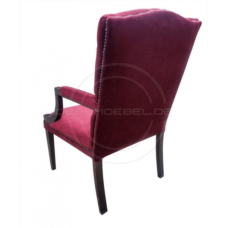 Chesterfield Sessel Morall Samt