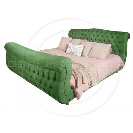 Chesterfield Stoffbett Regal Wenecja 200x200