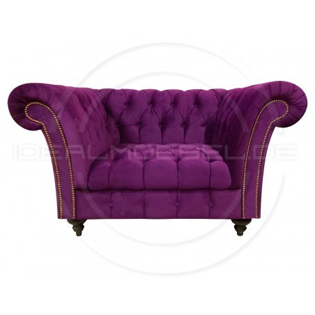 Glamour Sessel Elba Samt