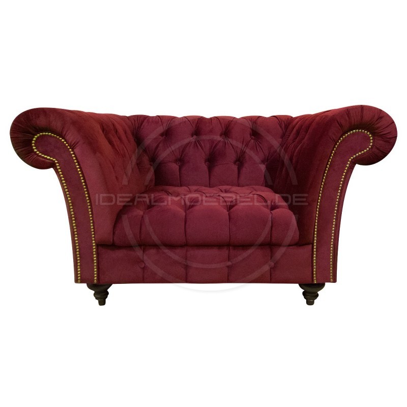 Glamour Sessel Elba Samt