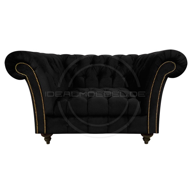 Glamour Sessel Elba Samt