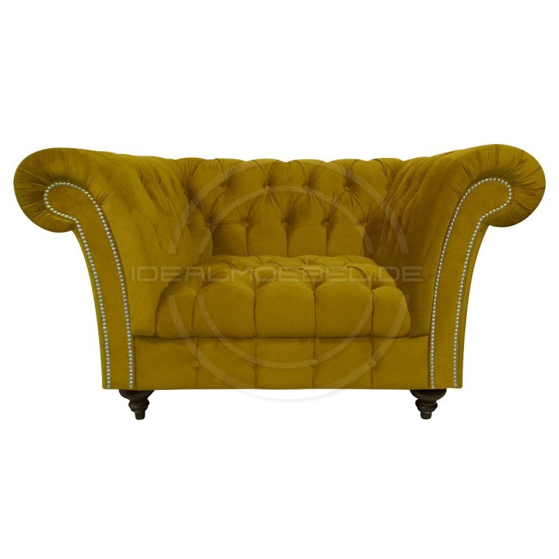 Glamour Sessel Elba Samt