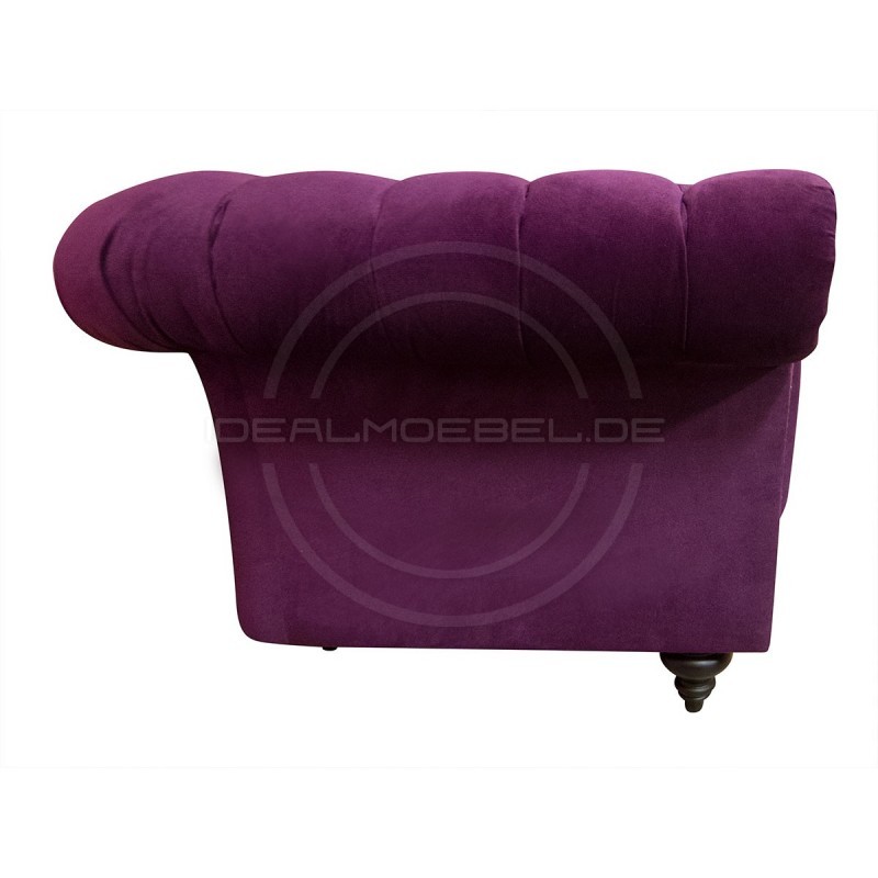 Glamour Sessel Elba Samt