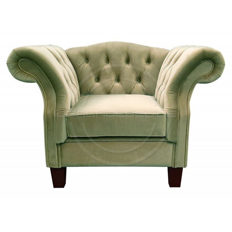 Chesterfield Sessel Royal Ely Samt