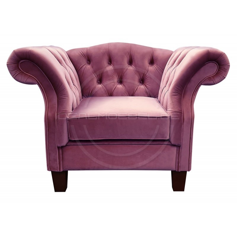 Chesterfield Sessel Royal Ely Samt