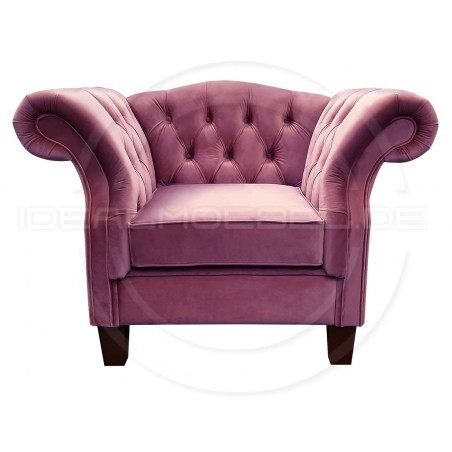 Chesterfield Sessel Royal Ely Samt