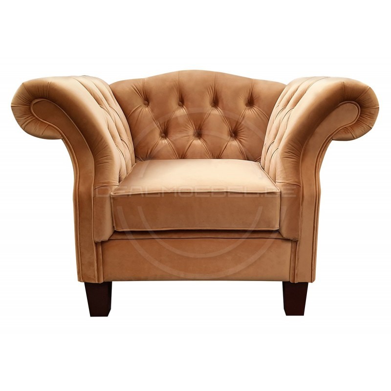 Chesterfield Sessel Royal Ely Samt