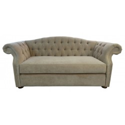 Chesterfield Sofa Royal Ely Plus Samt 3-Sitzer