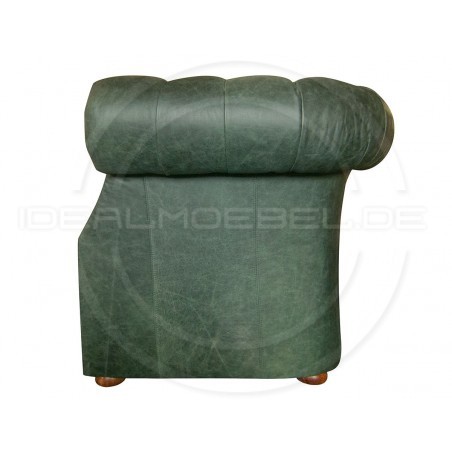 Chesterfield Chaiselongue Marady Leder