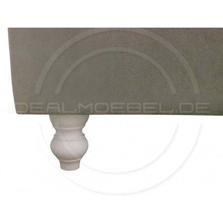 Chesterfield Ecksofa Modulare Celebrity 195x300 mit Schlaffunktion, Samt