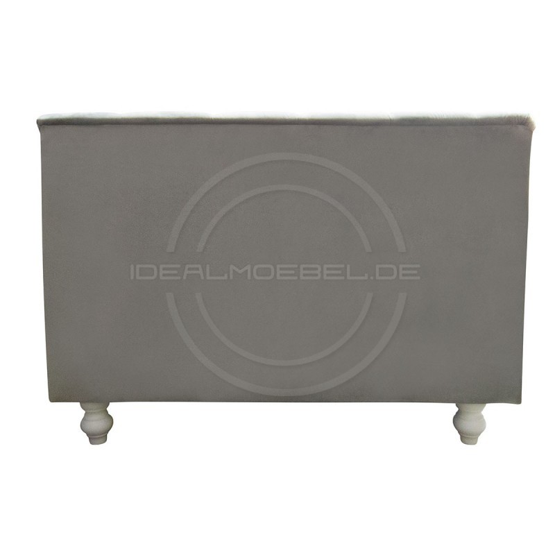 Chesterfield Ecksofa Modulare Celebrity 195x300 mit Schlaffunktion mit einer Sitzbank, Samt