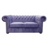 Chesterfield Sofa Classic XL Samt 2,5-Sitzer