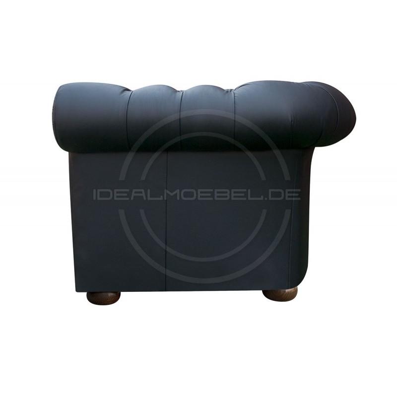 Chesterfield Ledersofa Normal  2- Sitzer
