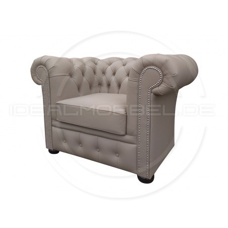 Chesterfield Ledersessel Normal