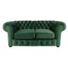 Chesterfield Sofa March Samt 2,5-Sitzer