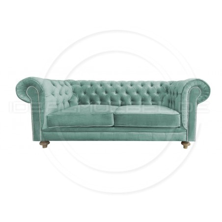 Chesterfield Sofa Lady Samt 2 5 Sitzer