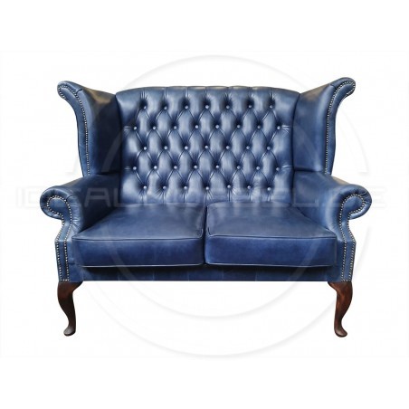 Chesterfield Ohrensofa Lord Regent leder Dubai 2-Sitzer