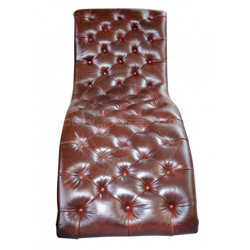 Chesterfield Chaiselongue Milton Leder Dubai