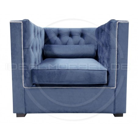 Chesterfield Sessel London Plus Samt