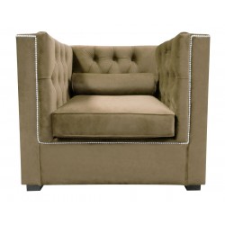 Chesterfield Sessel London Plus Samt