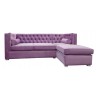 Chesterfield Ecksofa London Plus 250x200 Samt