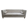 Chesterfield Sofa London Samt 3-Sitzer