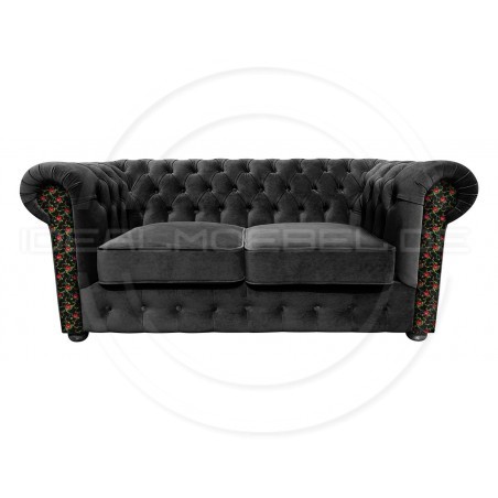 Chesterfield Sofa March mit Anmut Volksmuster 2,5-Sitzer