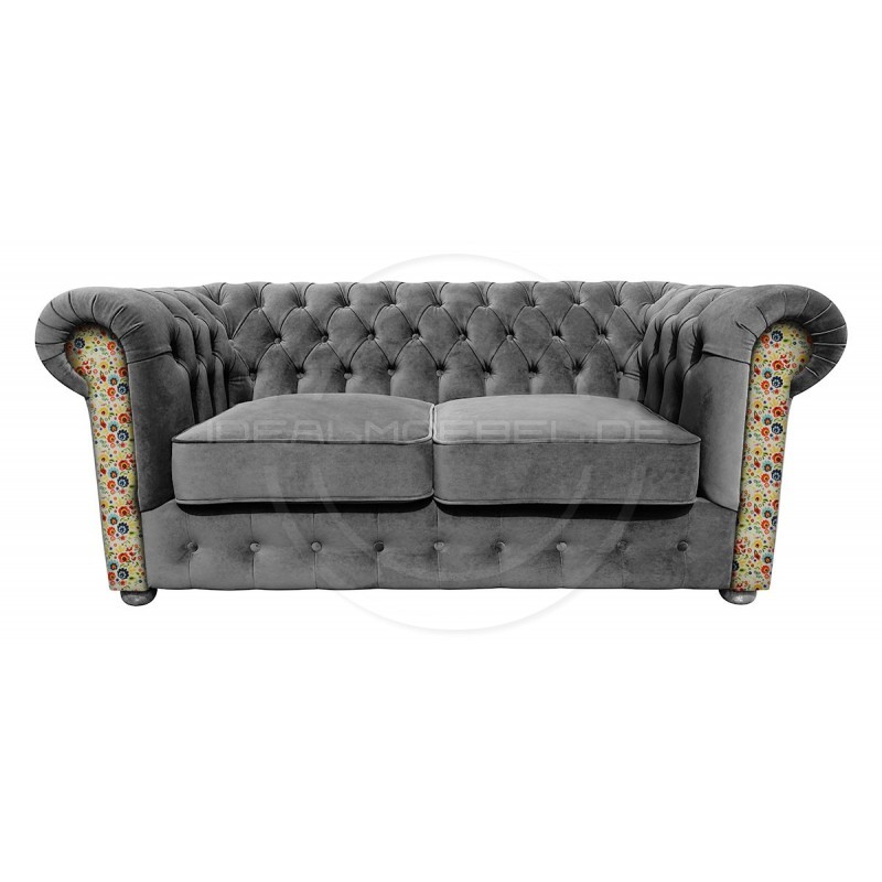 Chesterfield Sofa March mit Anmut Volksmuster 2,5-Sitzer