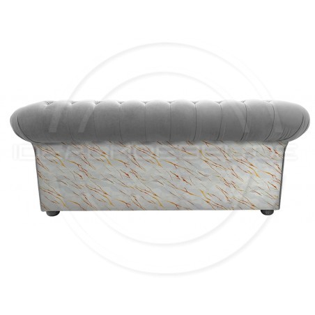 Chesterfield Sofa March mit Anmut Marmormuster 2,5-Sitzer