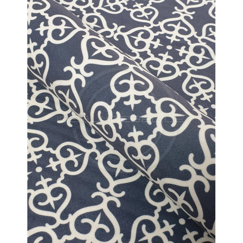 Chesterfield Sofa March mit Anmut Mandala-Muster 2,5-Sitzer