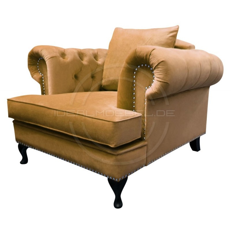 Sessel Dorset Pik Samt