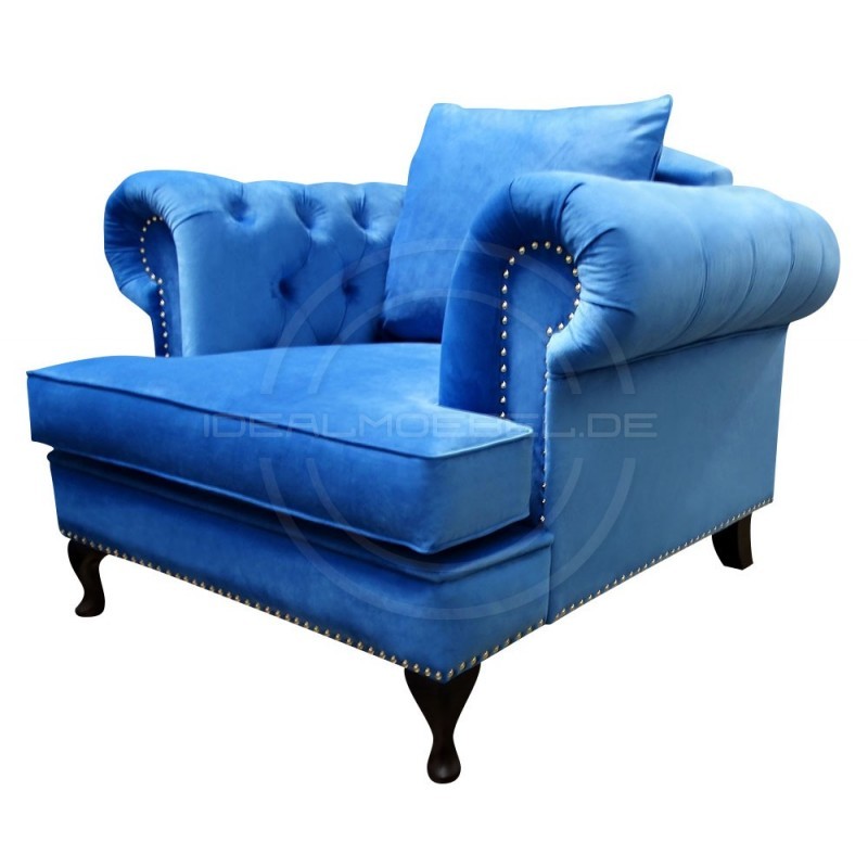 Sessel Dorset Pik Samt