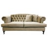 Chesterfield Sofa Dorset Samt 2-Sitzer