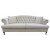 Chesterfield Sofa Dorset Ludwik Samt 4-Sitzer